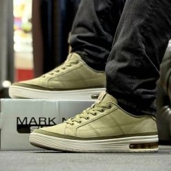 کفش مردانه اسکیچرز مدل Skechers Hands Free x Mark Nason: Sup Air Jettz 211042-OLV
